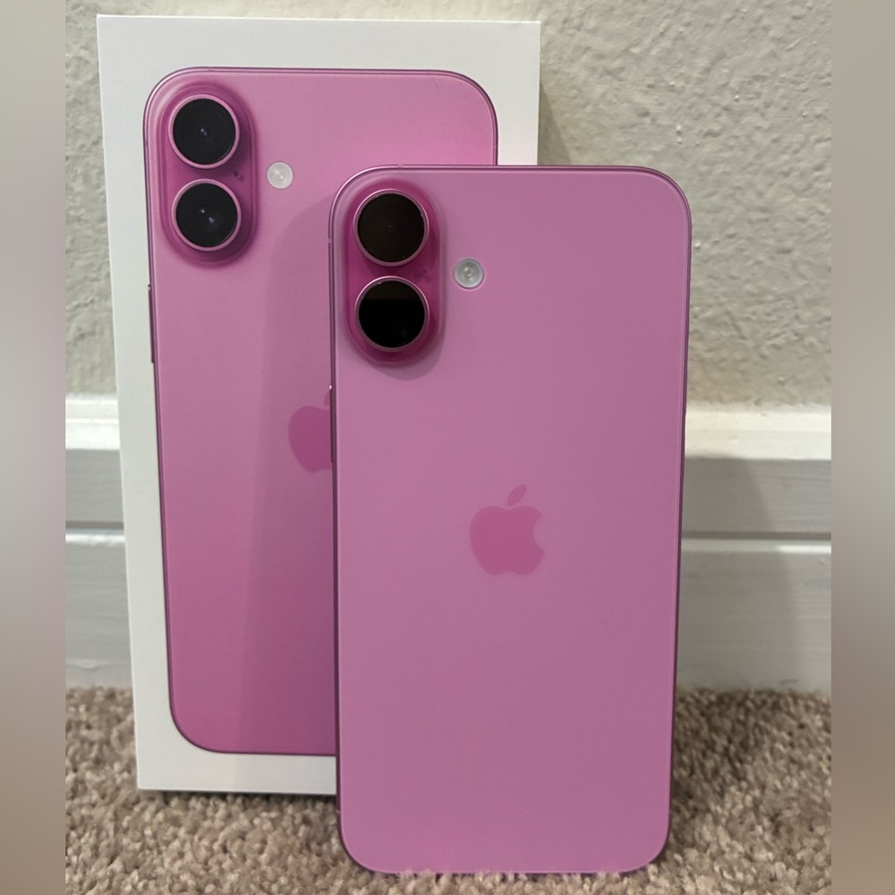 Pink Unlocked iPhone 16 Plus 128gb